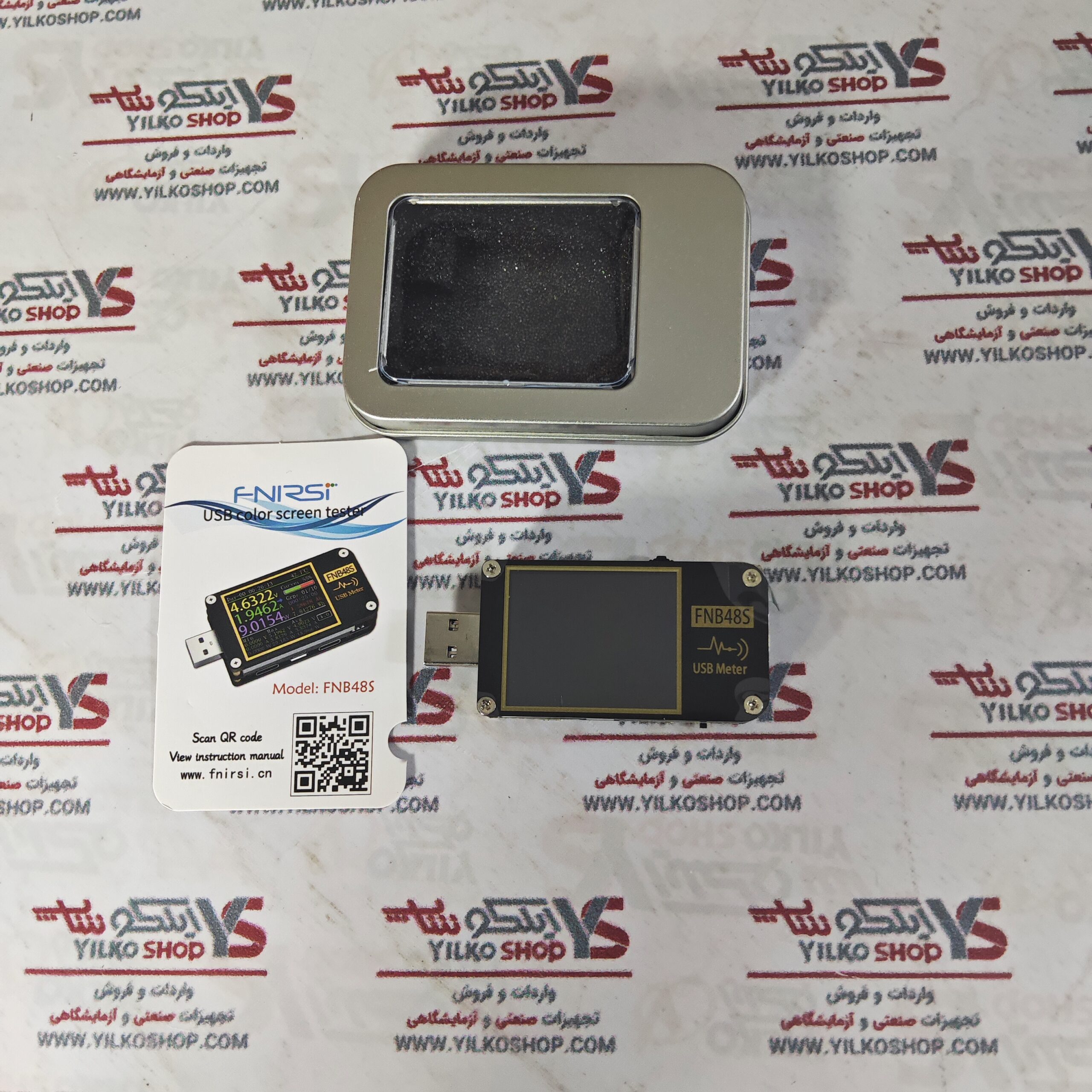 نمایشگر ولتاژ و جریان افنیرسی (FNIRSI) FNB48S BT - تصویر 3