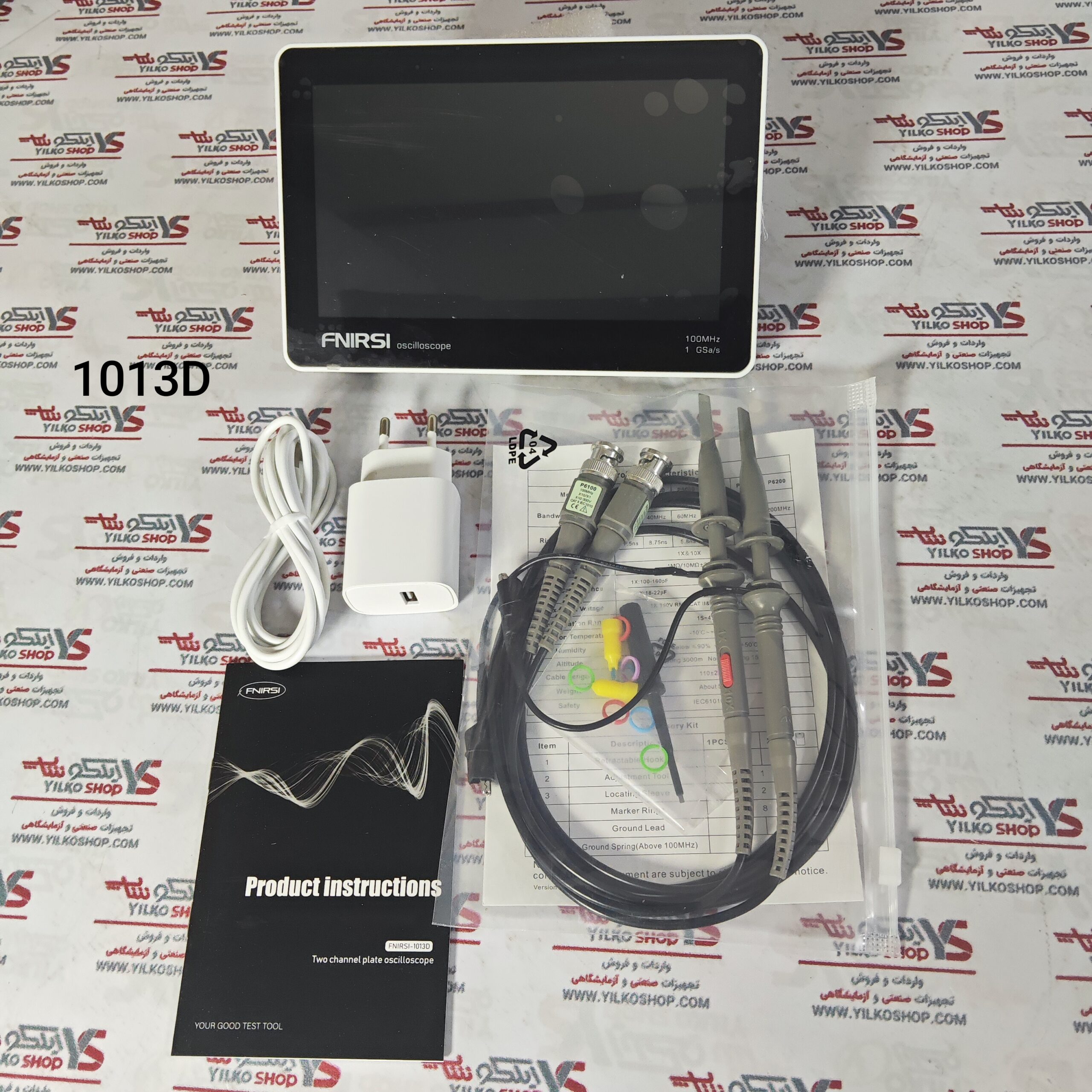 اسیلوسکوپ دستی افنیرسی (FNIRSI) 1013D - تصویر 4