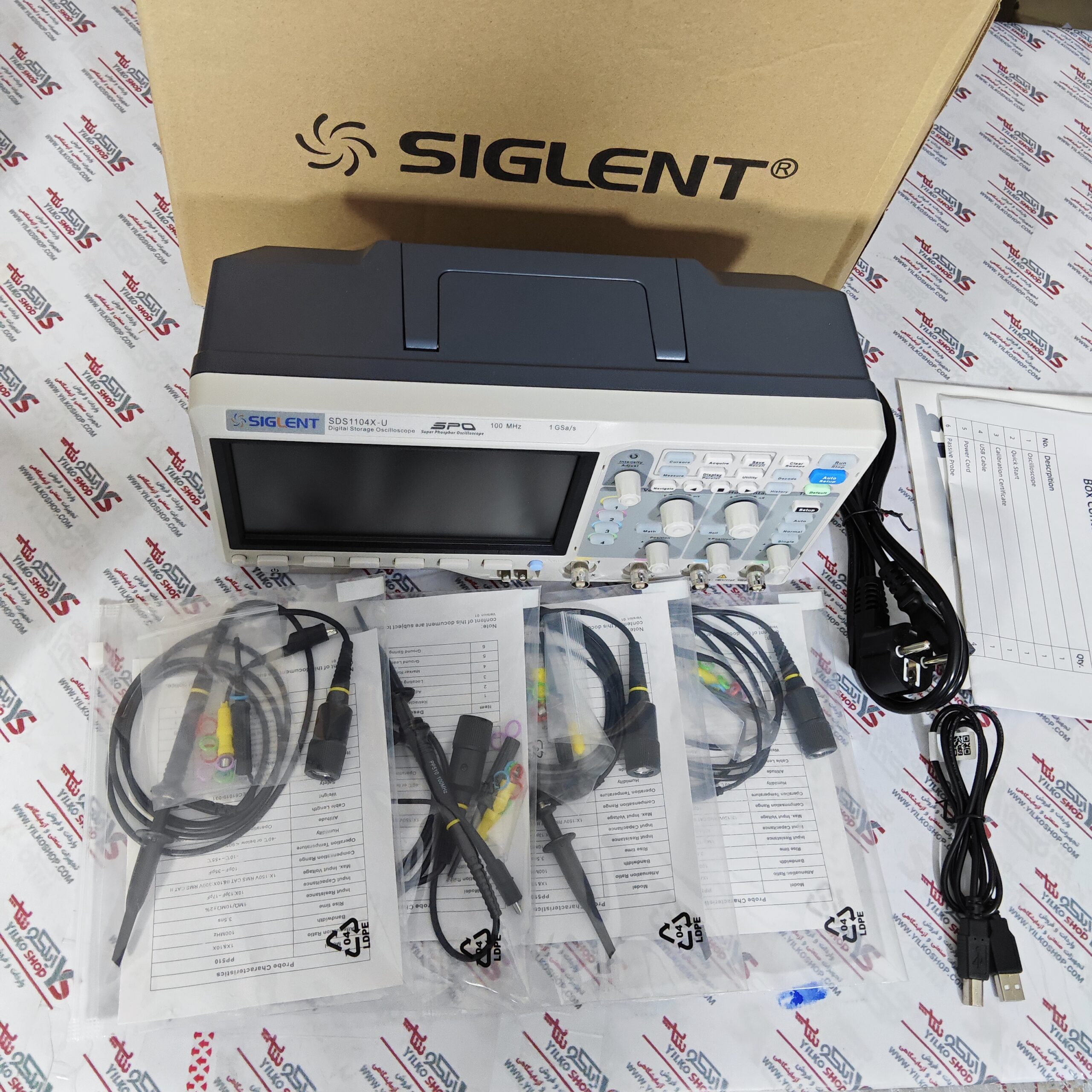 اسیلوسکوپ سیگلنت (SIGLENT) SDS1104X-U - تصویر 3