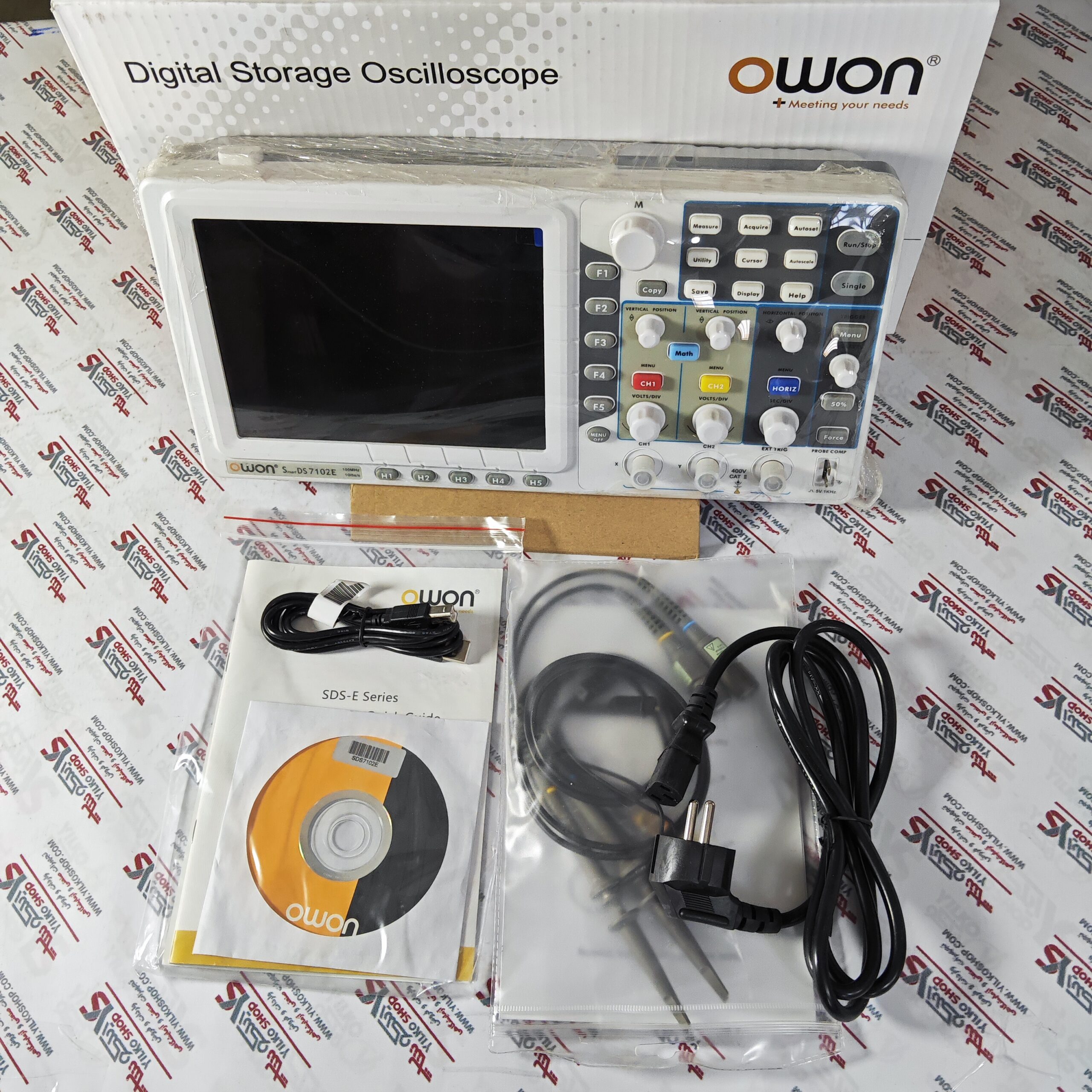 اسیلوسکوپ اوون (OWON) SDS7102E - تصویر 3