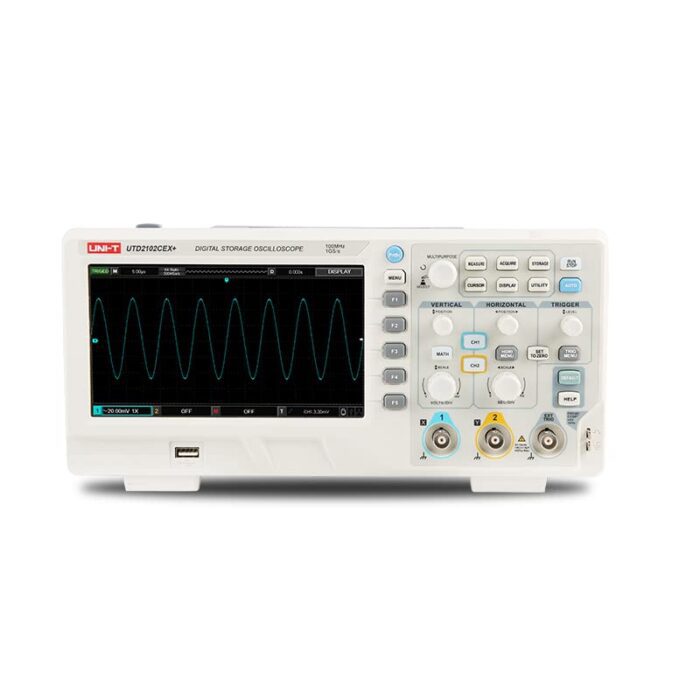اسیلوسکوپ یونی-تی (UNI-T) UTD2102 CEX PLUS - تصویر 1