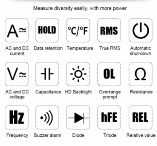 مولتی متر ویکتور VICTOR VC97 طرح قدیم