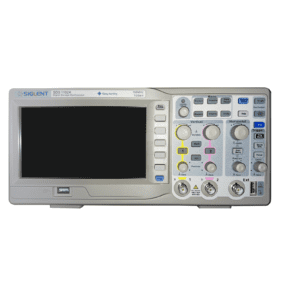اسیلوسکوپ رومیزی SDS1102A سیگلنت 100 مگاهرتز 2 کانال با نرخ نمونه برداری 1GSa/s