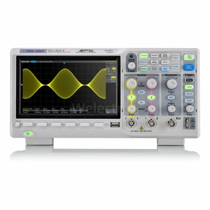 اسیلوسکوپ سیگلنت (SIGLENT) SDS1102X-E - تصویر 1