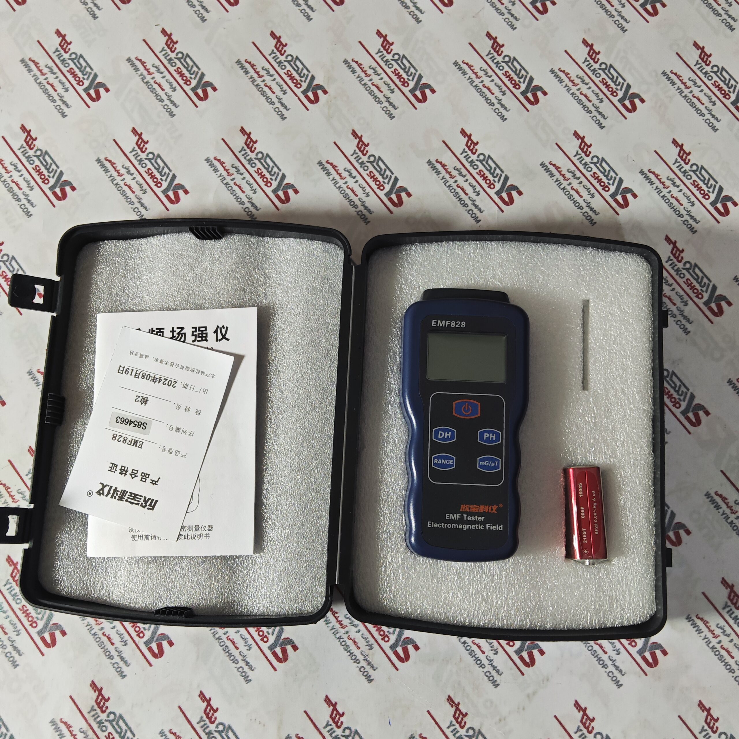 تستر میدان مغناطیسی با فرکانس پایین EMF828 - تصویر 2