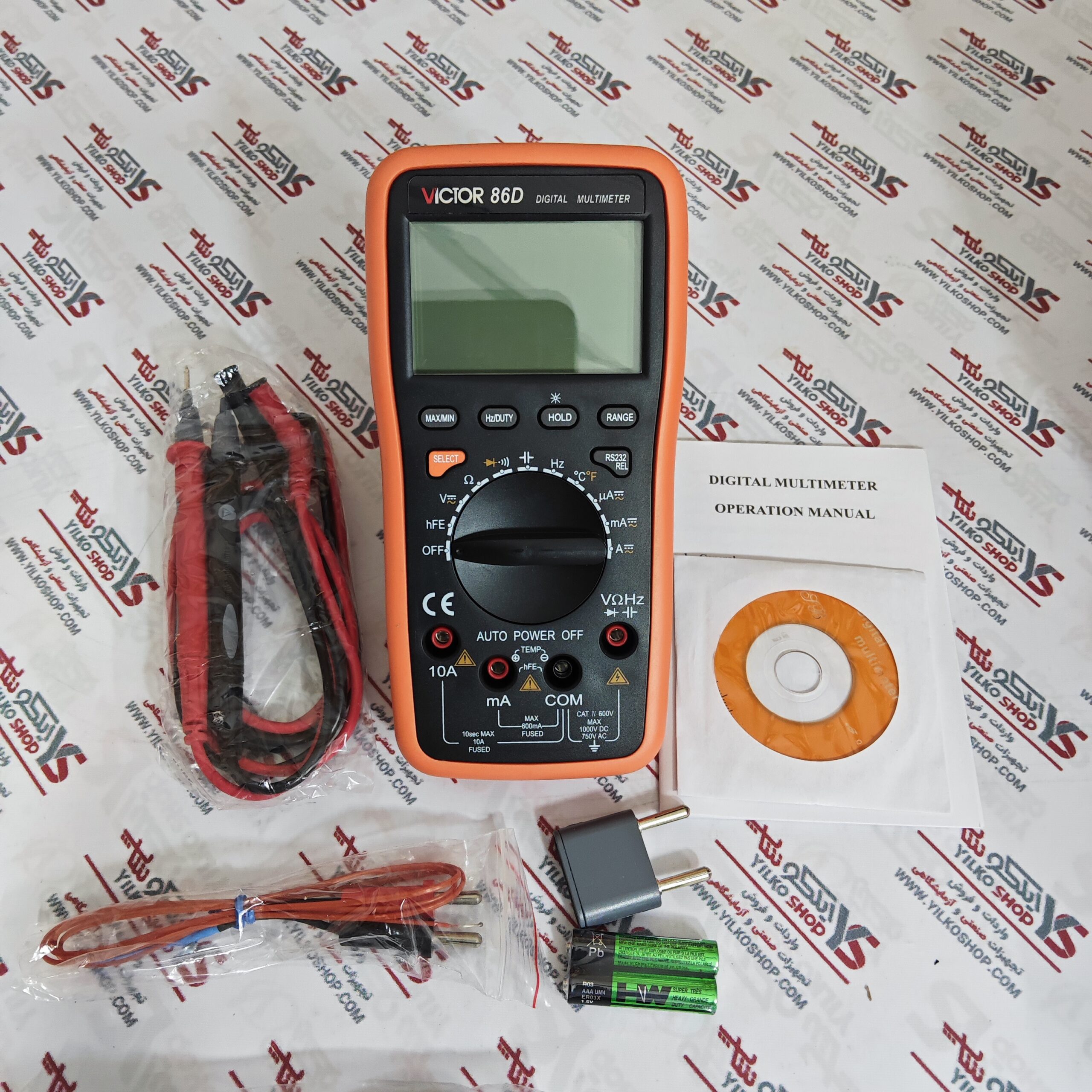 مولتی متر ویکتور (VICTOR) 86D - تصویر 3