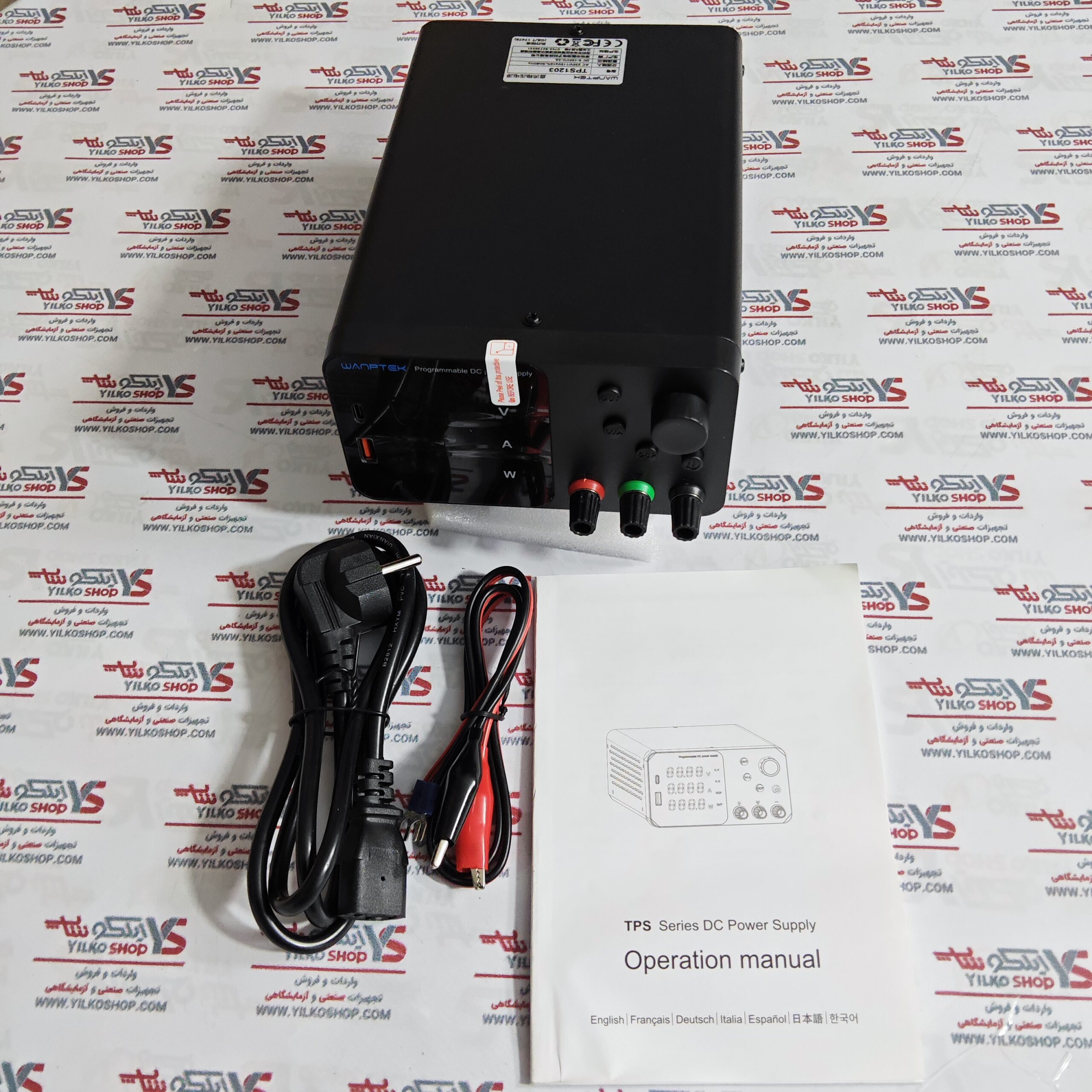 منبع تغذیه وانپتک (WANPTEK) TPS1203 - تصویر 2