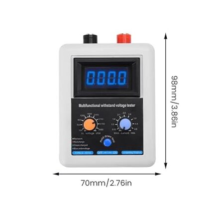تستر استقامت ولتاژی IGBT و LED و MOV تا 3700 ولت مدل XH37-5-4 (رنگ: آبی)