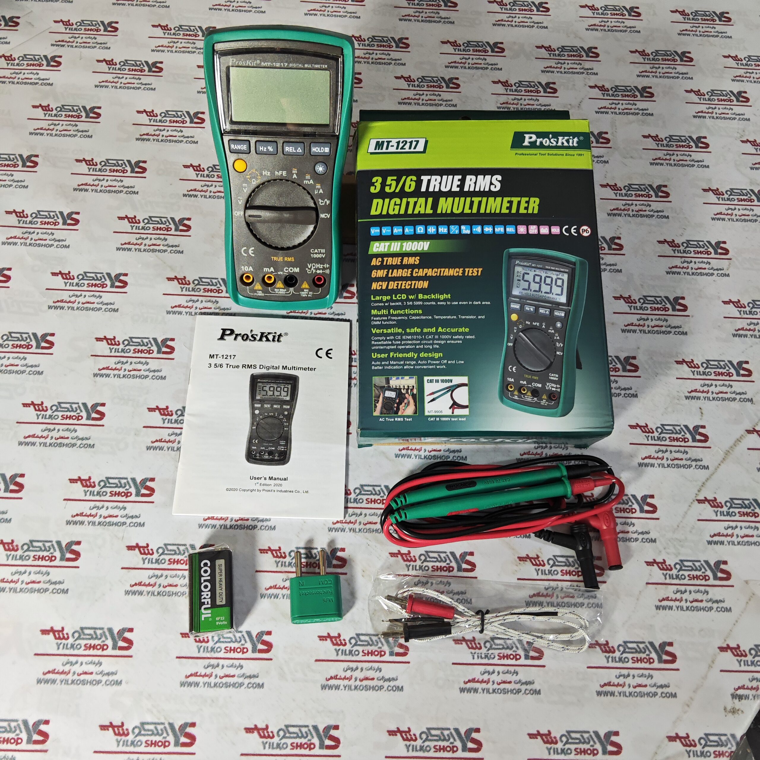 مولتی متر پروسکیت (PROSKIT) MT-1217 - تصویر 2