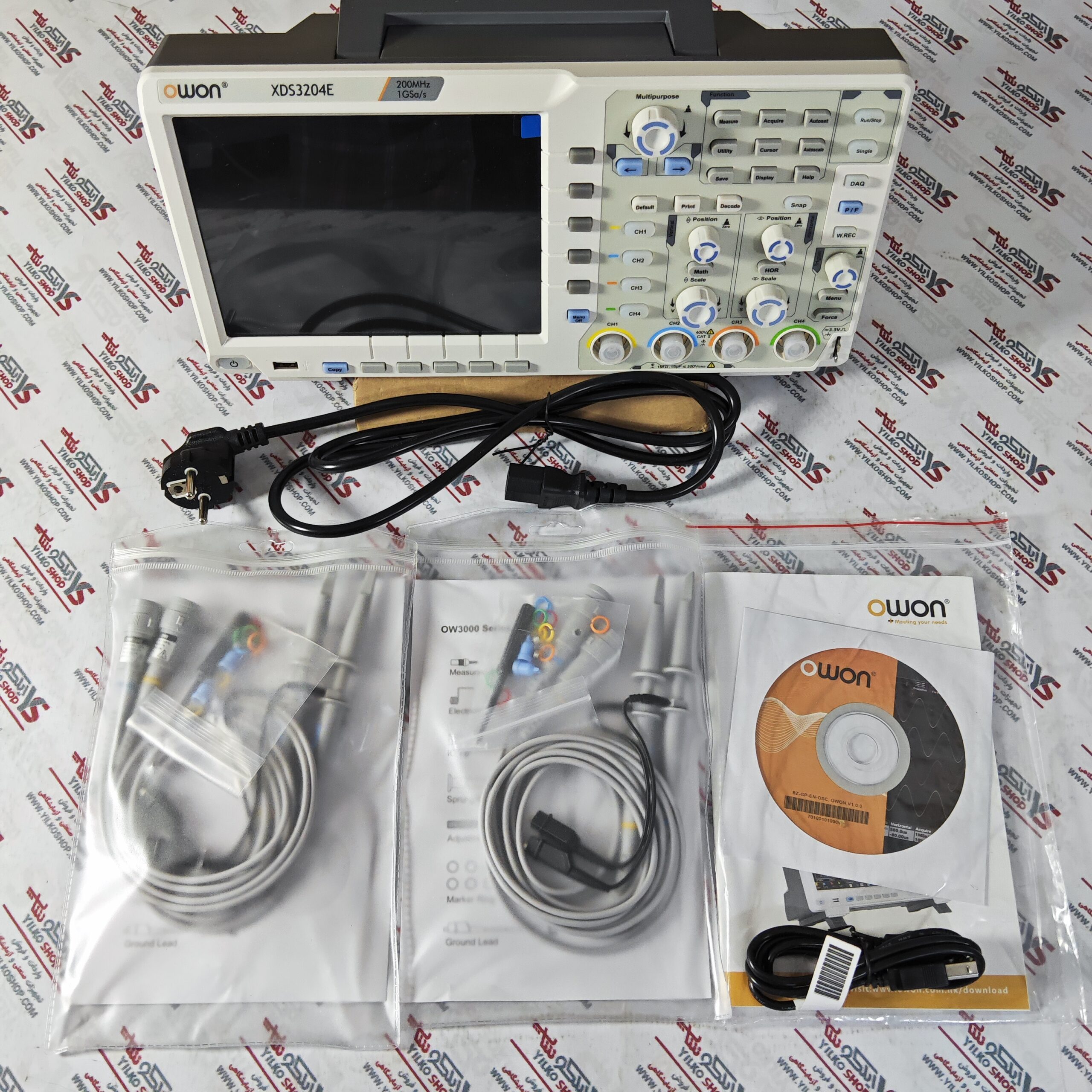 اسیلوسکوپ اوون (OWON) XDS3204E - تصویر 2