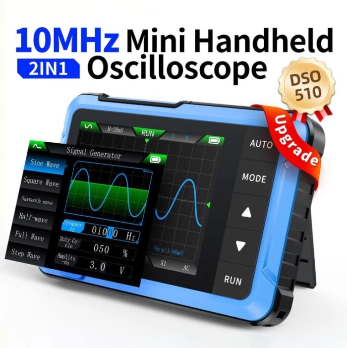 DSO-510 2 IN 1 Mini Handheld Digital Oscilloscope