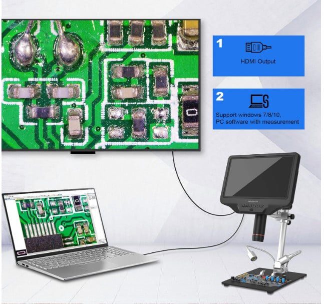 میکروسکوپ دیجیتال ANDOSTAR مدل AD409 Pro - تصویر 3