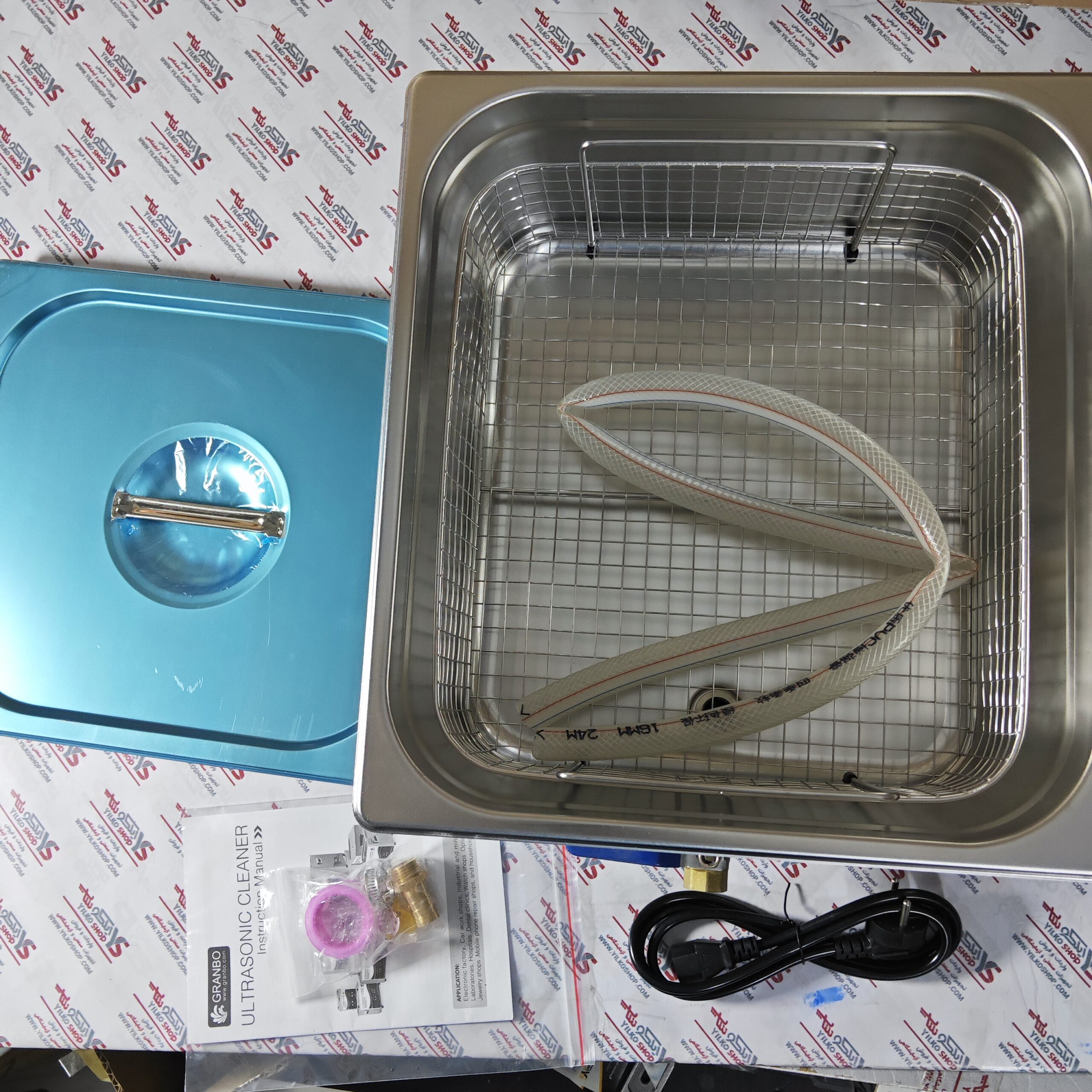 حمام آلتراسونیک 15 لیتری GRANBO مدل GW0815 - تصویر 3