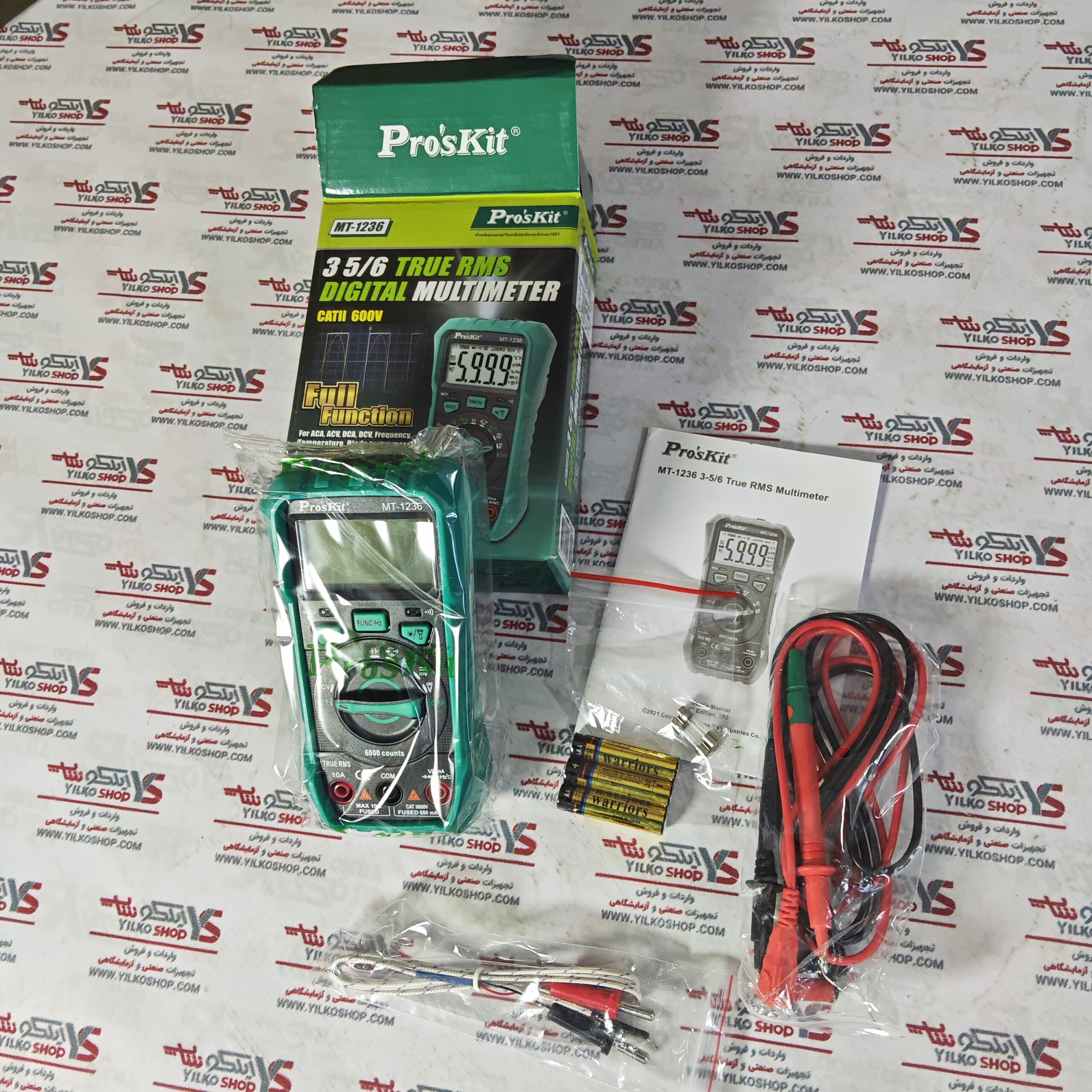 مولتی متر پروسکیت (PROSKIT) MT-1236 - تصویر 2