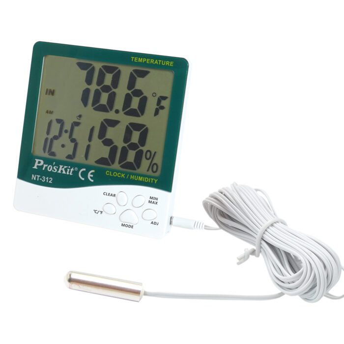 دما و رطوبت سنج پروسکیت NT-312 (PROSKIT) - تصویر 1