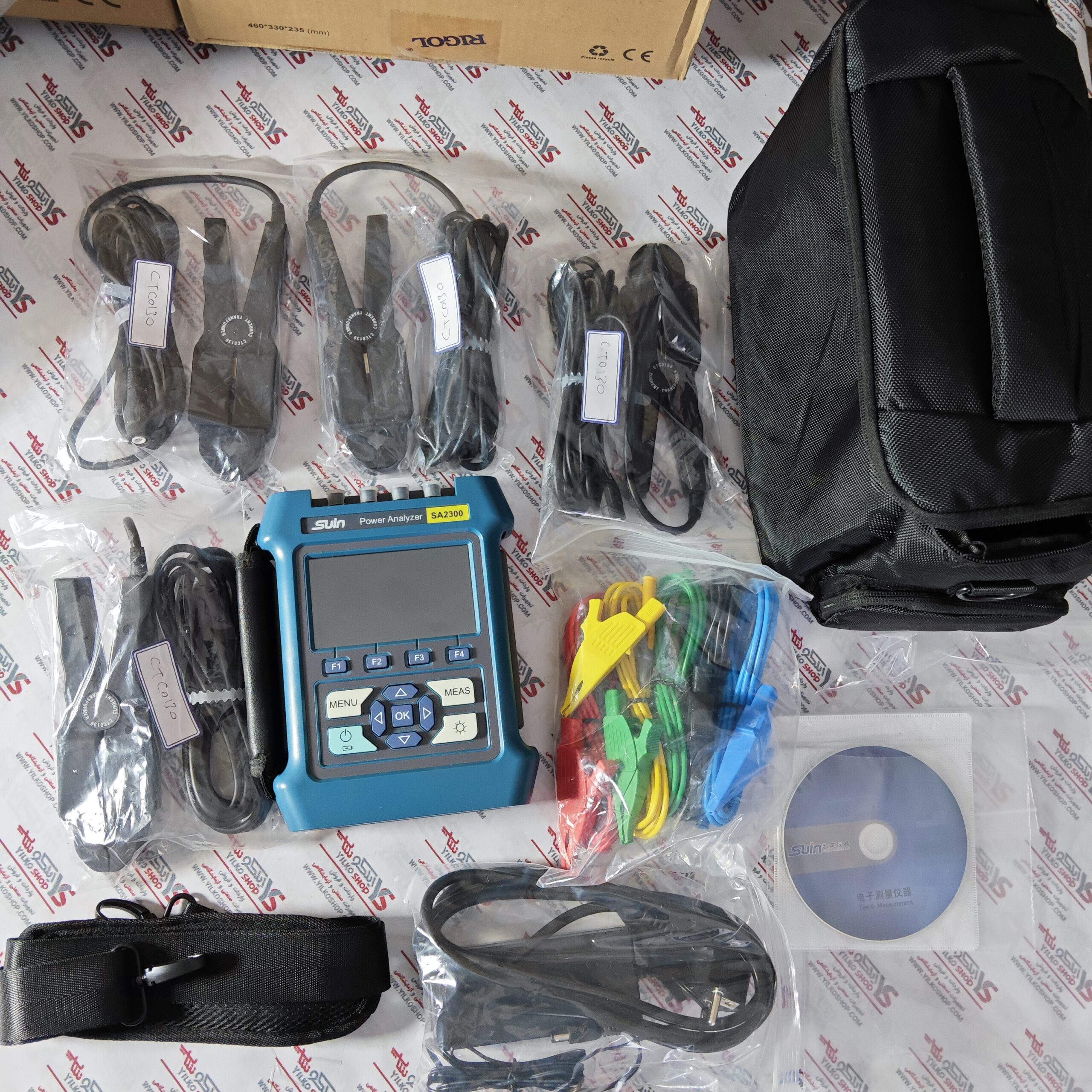 پاور آنالایزر (پاورمتر) سه فاز SUIN مدل SA2300 - تصویر 5