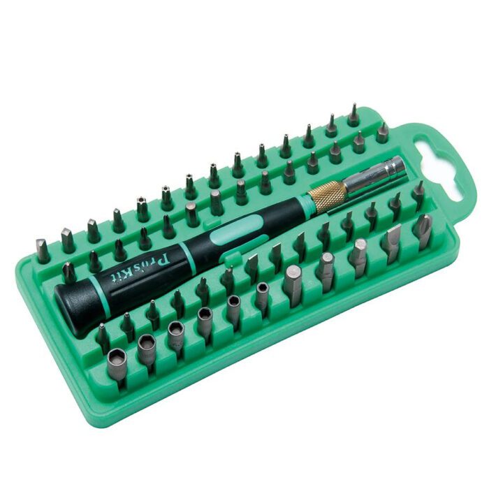 ست پیچ گوشتی 58 عددی پروسکیت SD-9828 (PROSKIT) - تصویر 1