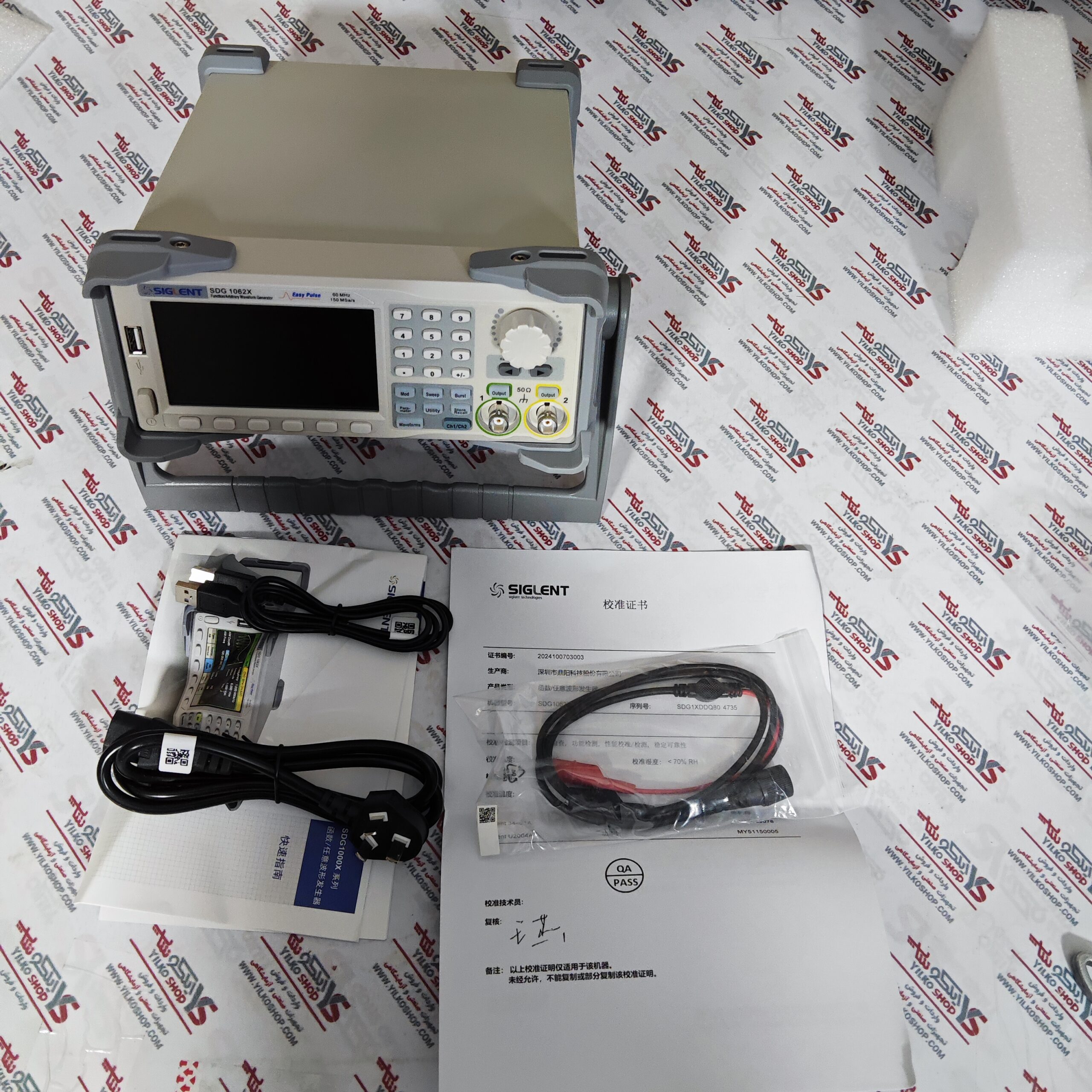 فانکشن ژنراتور سیگلنت (SIGLENT) SDG1062X - تصویر 2