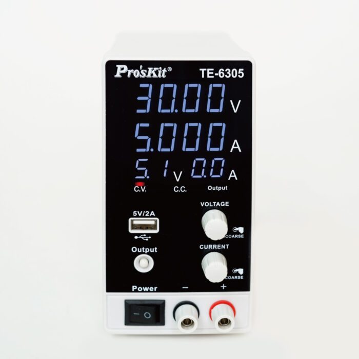 منبع تغذیه پروسکیت TE-6305G (PROSKIT) - تصویر 1