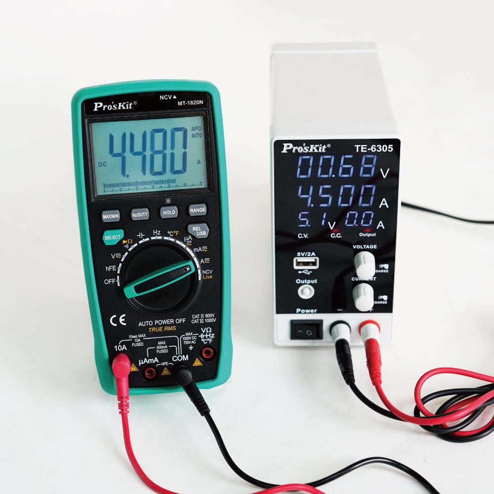 منبع تغذیه پروسکیت TE-6305G (PROSKIT) - تصویر 2