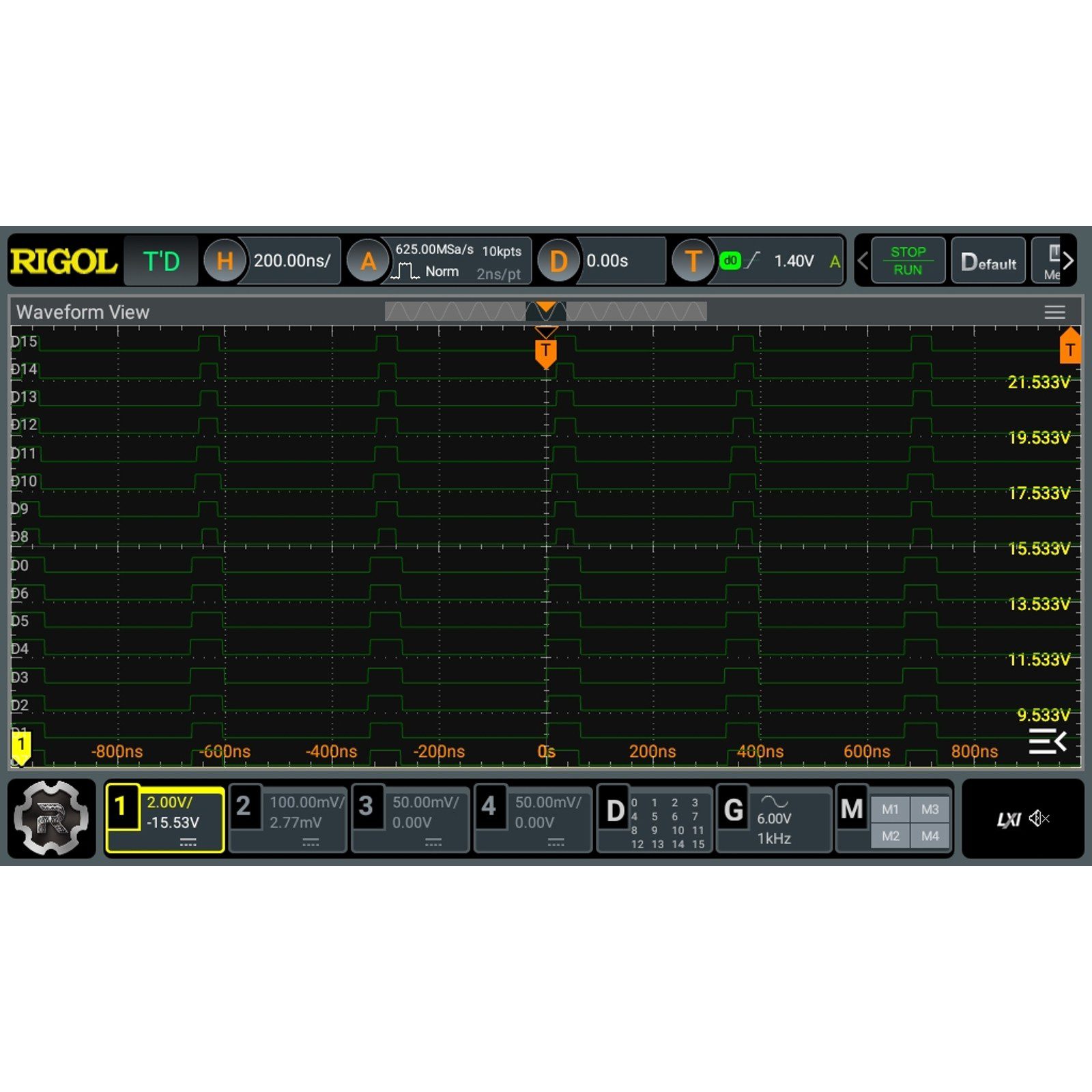 اسیلوسکوپ ریگول (Rigol) DHO924 - تصویر 5