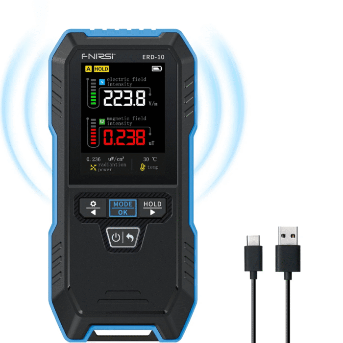 آشکارسازتابش الکترومغناطیس افنیرسی (FNIRSI) ERD-10 - تصویر 1