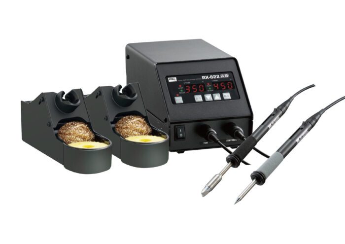 ایستگاه لحیم‌کاری دو پورت گات RX-822AS (GOOT) - تصویر 1