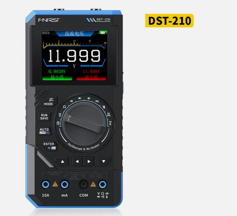 اسیلوسکوپ دستی افنیرسی (FNIRSI) DST-210