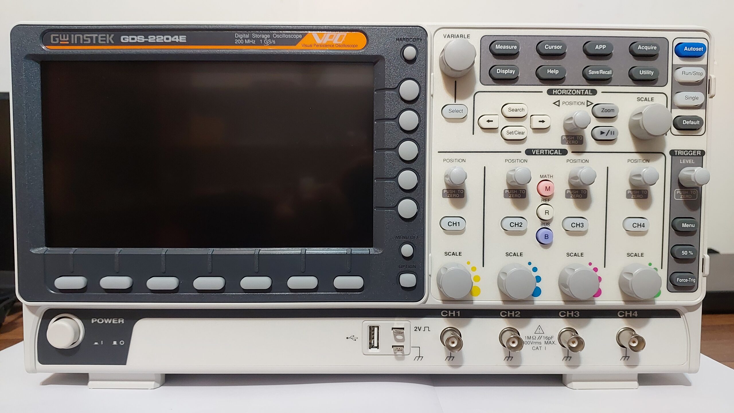 اسیلوسکوپ گودویل GDS-2204E (GW Instek) - تصویر 2