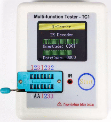 تستر قطعات الکترونیکی LCR-TC1