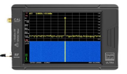 اسپکتروم آنالایزر tinySA Ultra+ ZS406