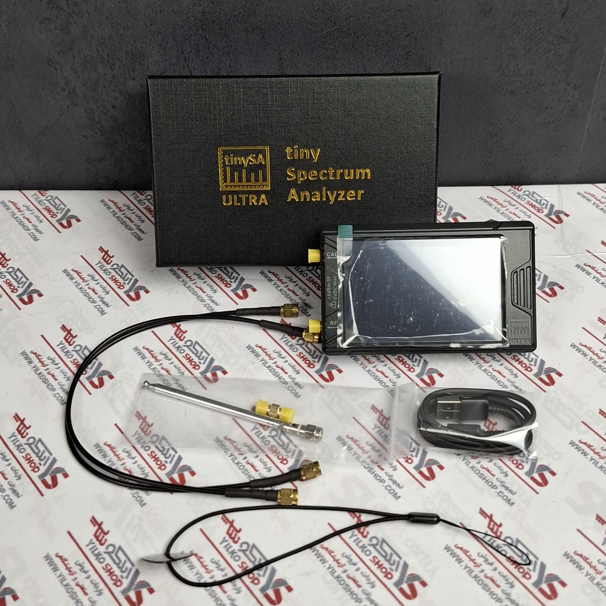 اسپکتروم آنالایزر tinySA Ultra+ ZS406 - تصویر 2