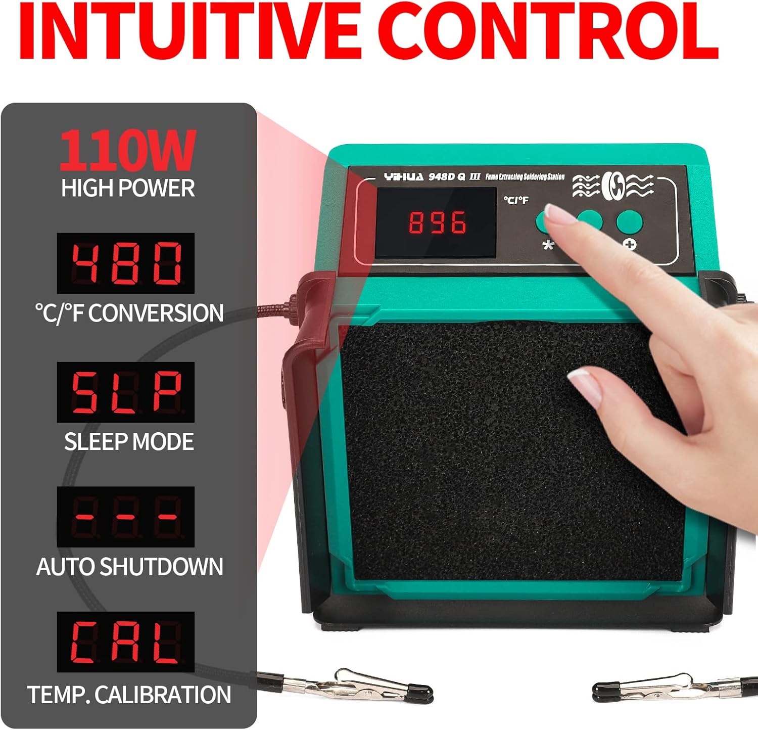 هویه با مکنده دود وای هوآ 948DQ-III (YIHUA) - تصویر 2