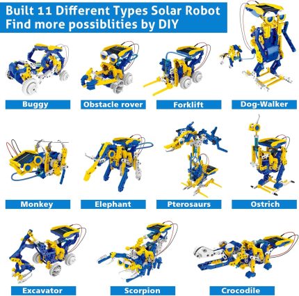 STEM Education Solar Robot Toys DIY 2