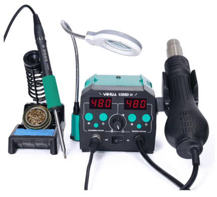 هیتر، هویه با ذره‌بین وای هوآ  938BD-III (YIHUA)