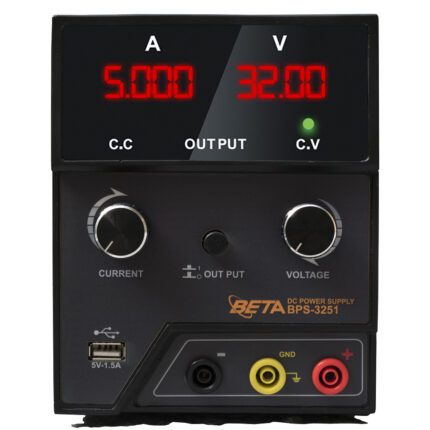 منبع تغذیه متغیر آزمایشگاهی بتا BPS-L3251   (32 ولت، 5 آمپر)