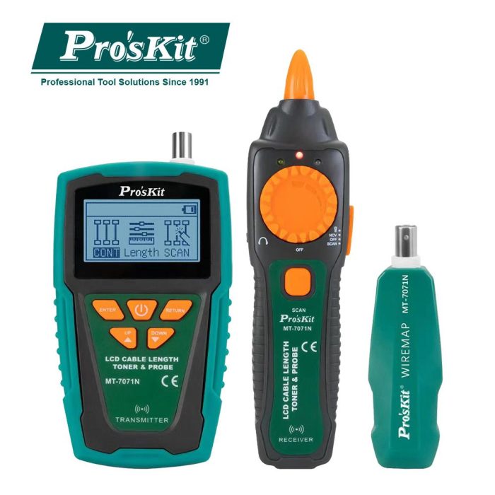 تستر شبکه و زوج یاب پروسکیت (PROSKIT) MT-7071N - تصویر 1