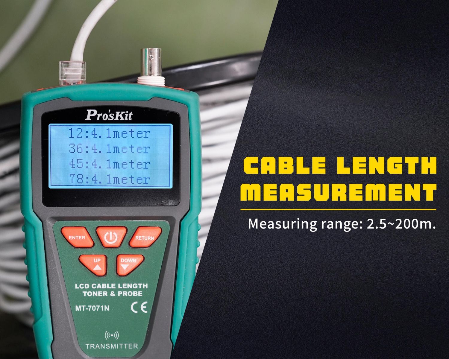 تستر شبکه و زوج یاب پروسکیت (PROSKIT) MT-7071N - تصویر 5