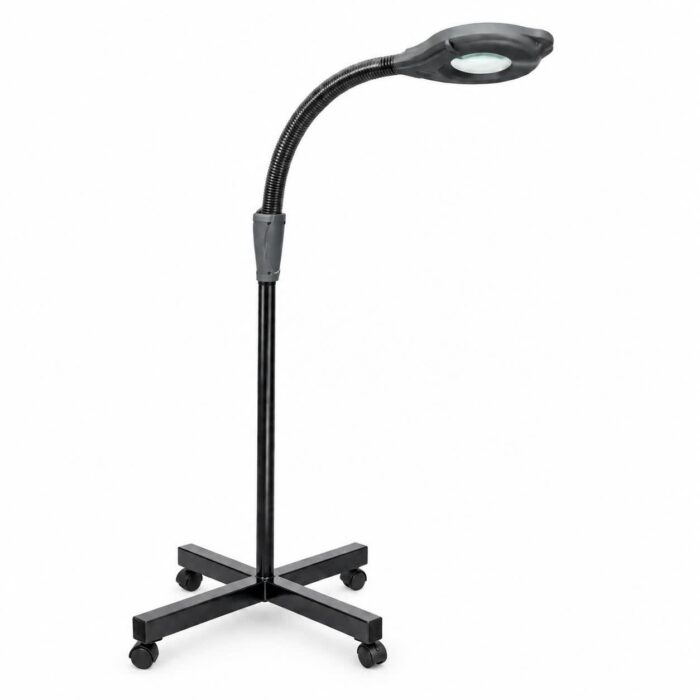 ذره بین گیره ای چراغ دار با پایه مدل DPH - تصویر 1