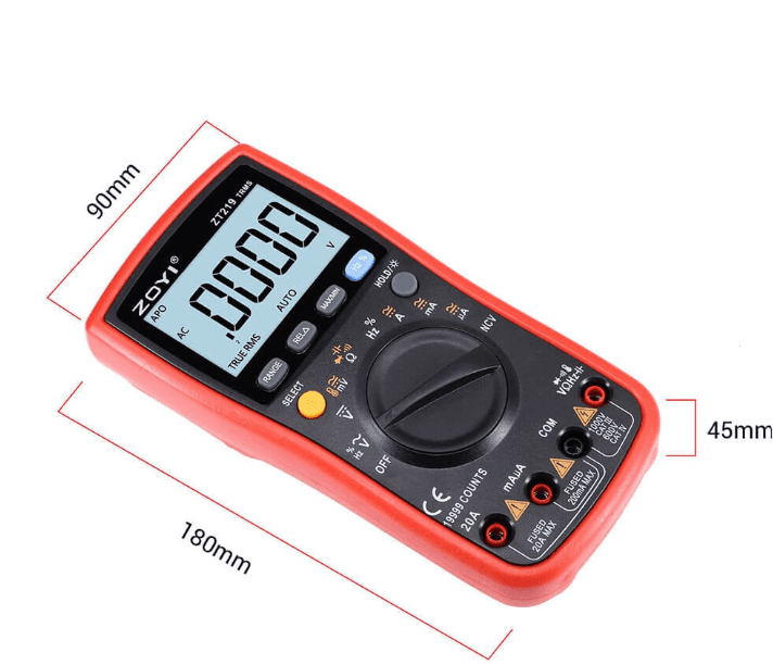 مولتی متر زویی (ZOYI) ZT-219 - تصویر 2