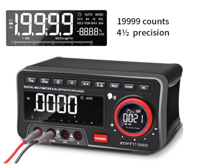 مولتی متر اسپیکردار زویی (ZOYI) ZT-5566SE - تصویر 1