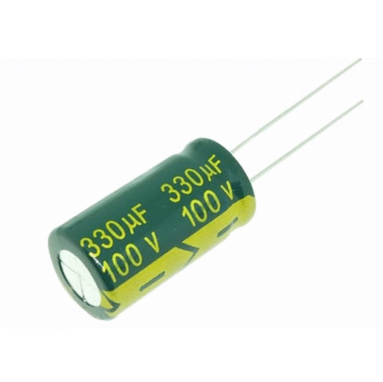 JWCO Green 330µF 100V