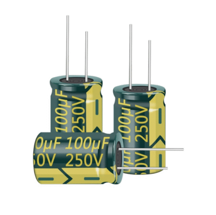 JWCO Green 100µF 250V