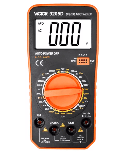 مولتی متر ویکتور (VICTOR) 9205D