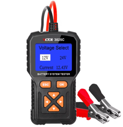 تستر باتری ویکتور (VICTOR) 3025C