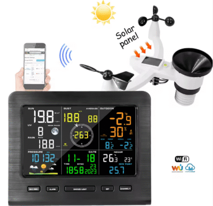 ایستگاه هواشناسی وای‌فای چندکاره ویکتور (VICTOR) 0360