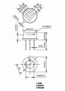 سنسور تشخیص حرکت PIR مدل D203B 5