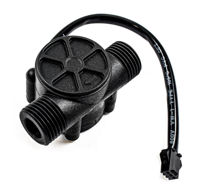 سنسور جریان آب اثر هال YF-S201 رنگ مشکی