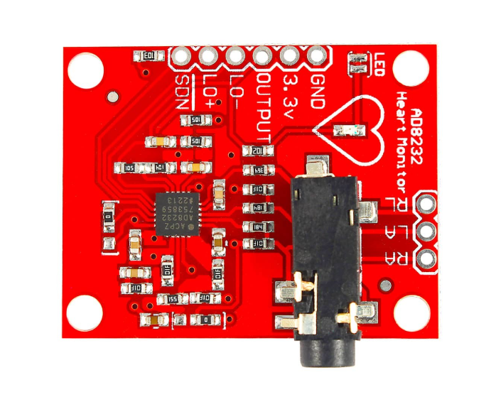 ماژول سنسور ECG و ضربان قلب AD8232 قرمز - تصویر 2