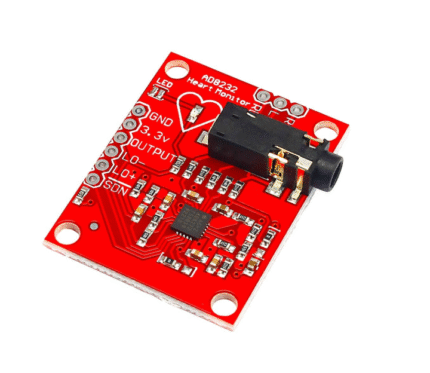 ماژول سنسور ECG و ضربان قلب AD8232 قرمز